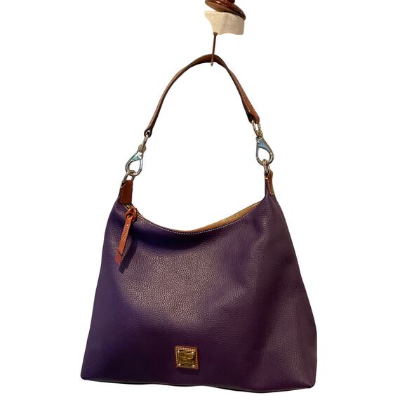 Dooney & Bourke Pebble Grain Leather Hobo Shoulder Bag. Product code J13545399 - Picture 2 of 11